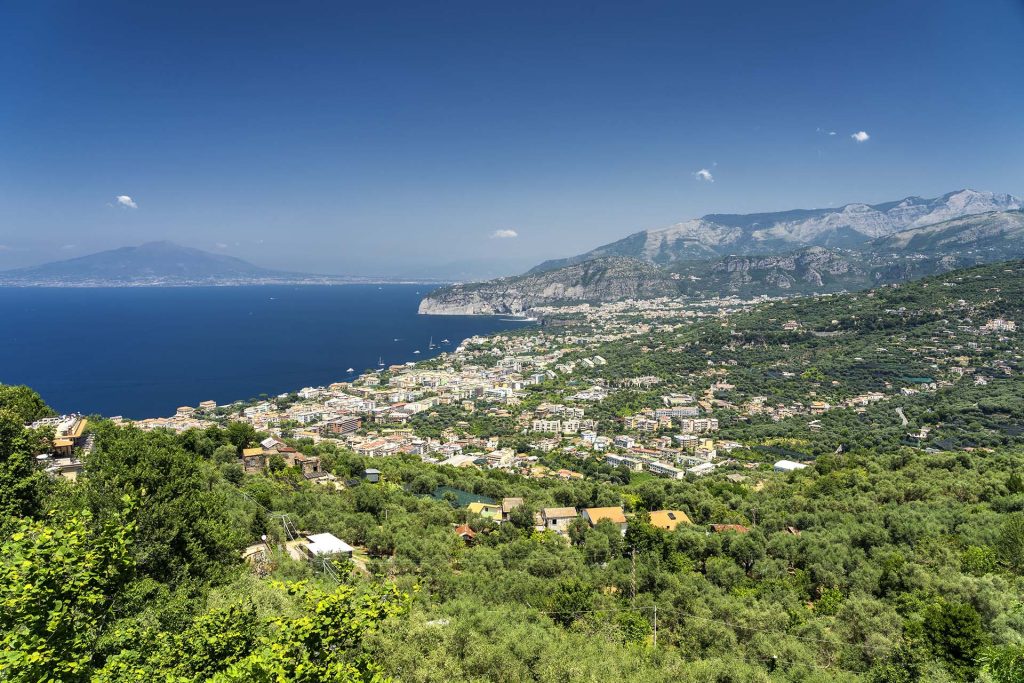 beautiful landscape of Naples' Golfo